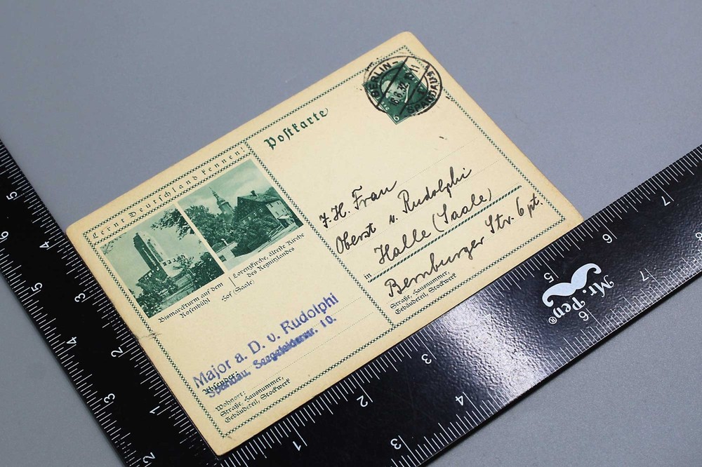 German Postcard Mailed 1932 . GD970