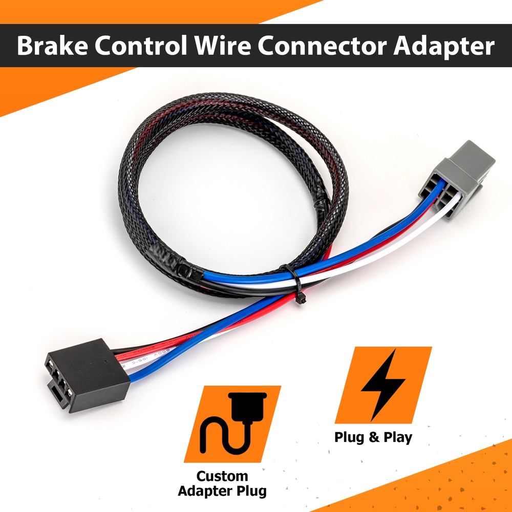 Trailer Brake Control Adapter Wiring Harness For 92-08 E-150/E250/E350 Econoline