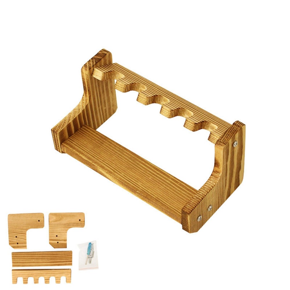 Wooden Model Storage Rack Multi-grid Support Lightweight