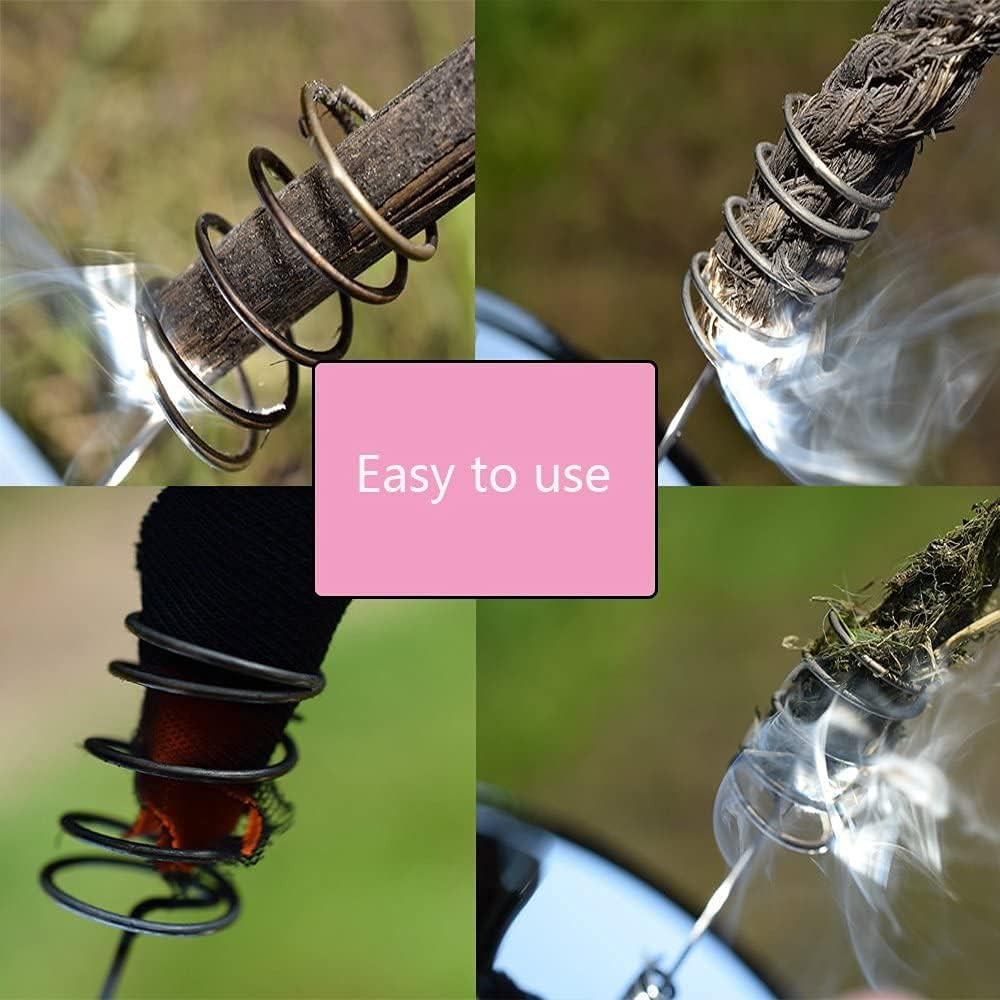 Camping Solar Spark Lighter Fire Starter Solar Fire Spark Starter Camping Surviv