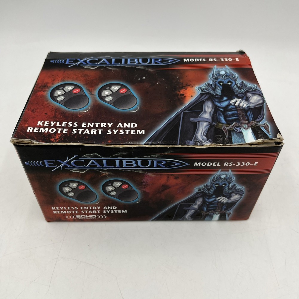 Excalibur RS-330-E Keyless Entry Remote Start - Vehicle Security 2 Remotes
