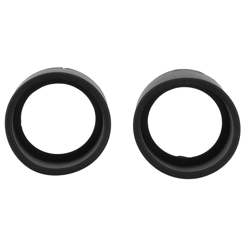 2Pcs Rubber Eyepiece Covers For Stereo Microscope Protection GLTY