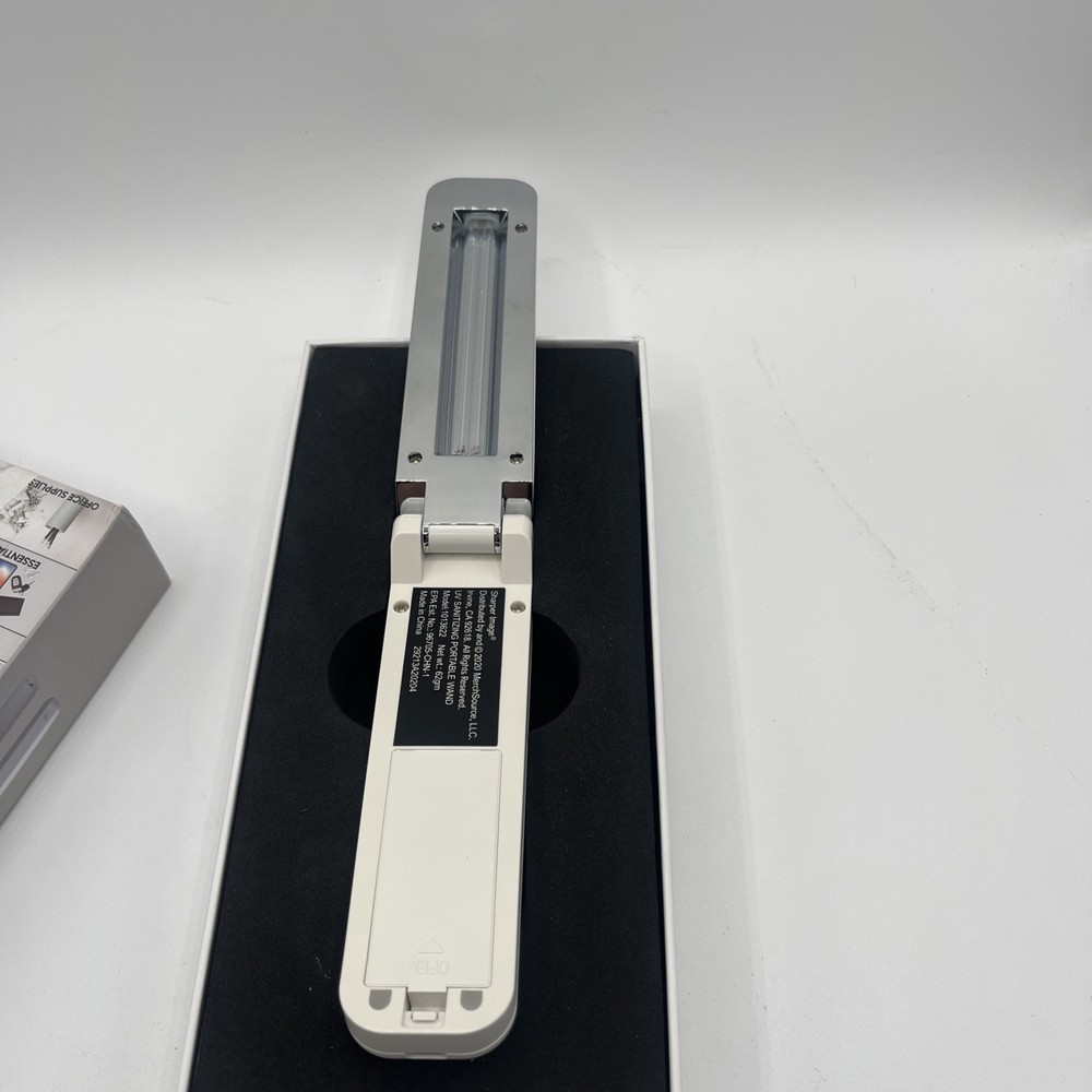 SHARPER IMAGE UV Light Portable Foldable Open Box