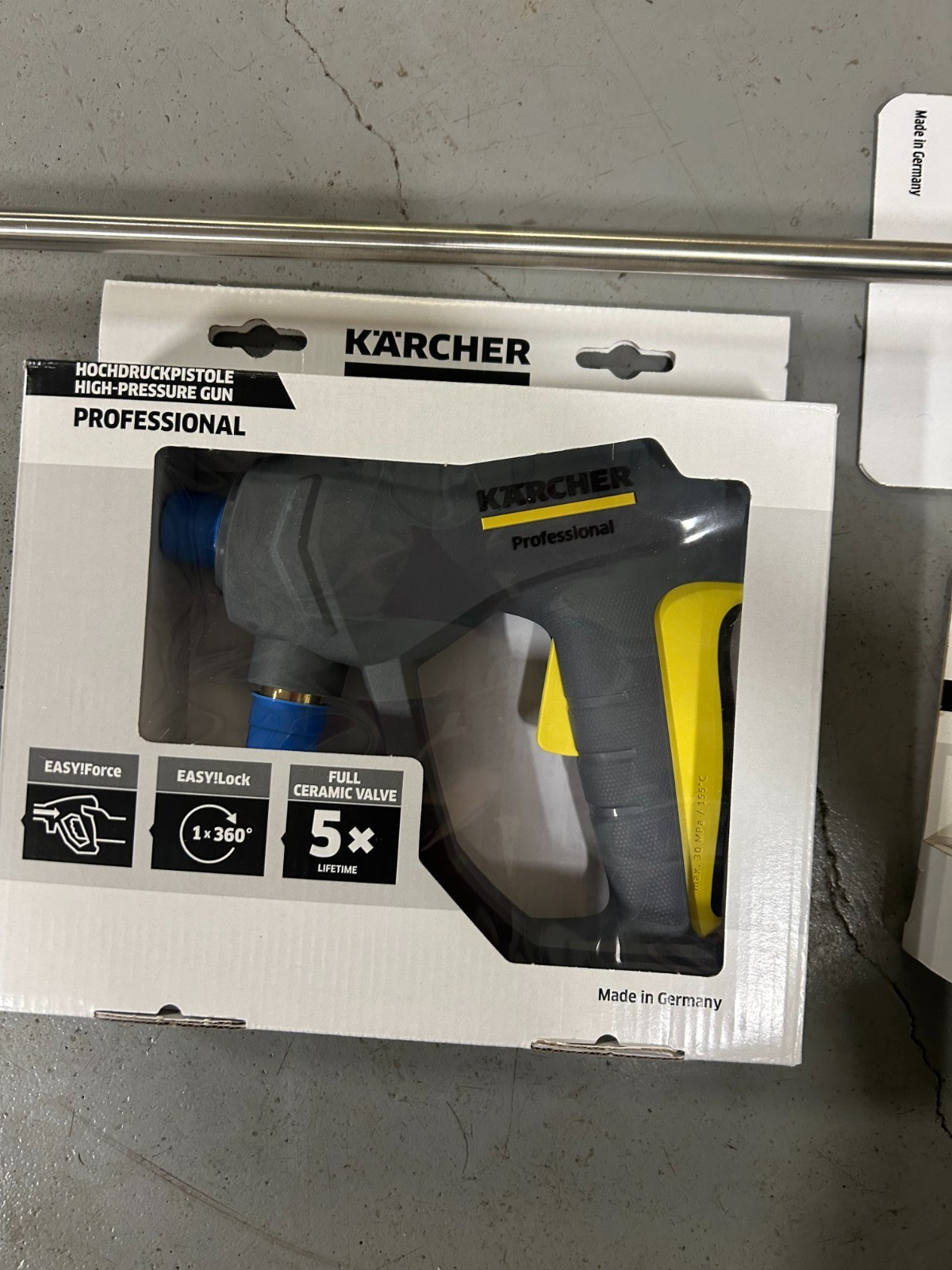 Karcher Commercial Trigger Gun, Spray Wand, 25 Degree Nozzle & Adapter PKG