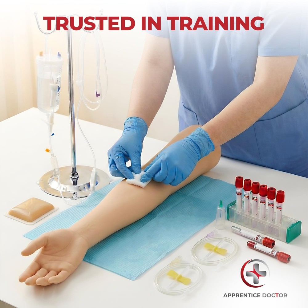 IV Practice Kit for Phlebotomy and Venipuncture Training Guide