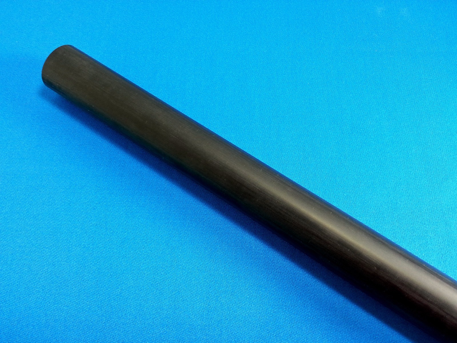 1 Pc. 12" Double Black® Linen Phenolic Micarta .562" Diameter Rod Pool Ferrule