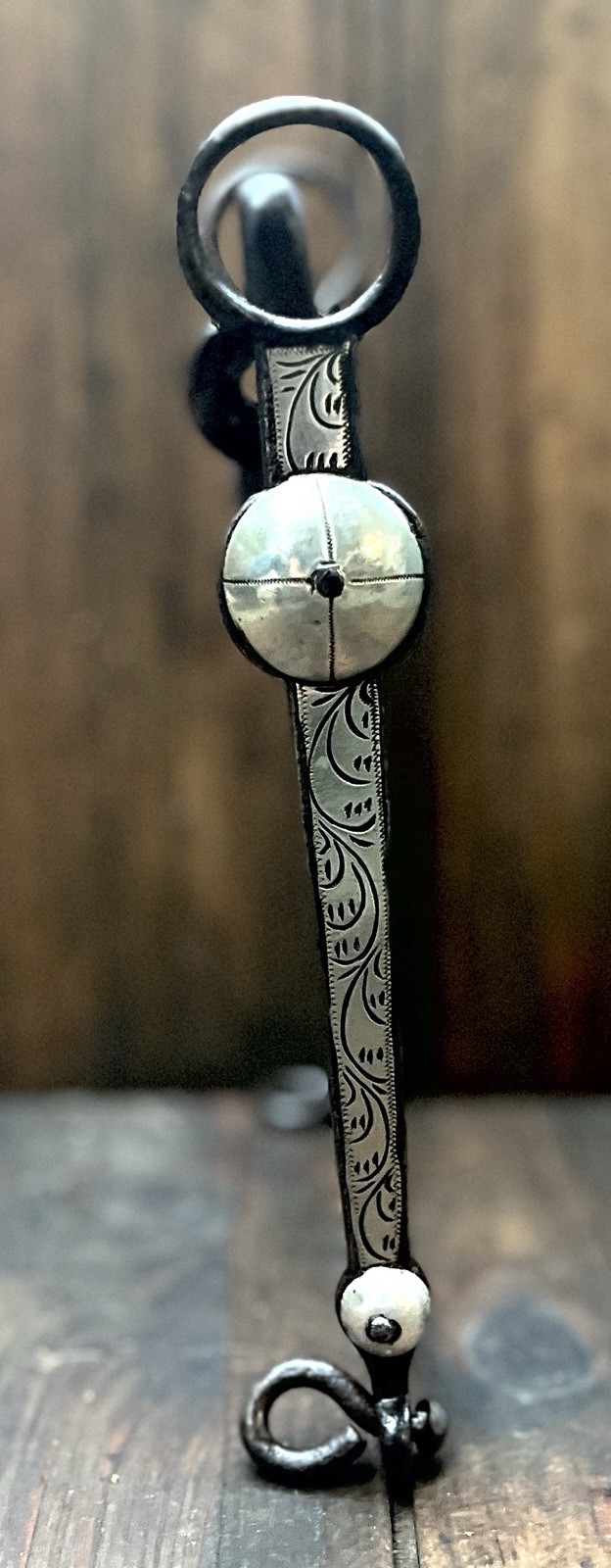 Las Cruces bit by Jose Tapia (1831-1902) of Los Angeles, California