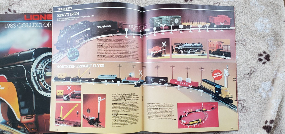 Three 1983 Fundimensions Lionel Trains Catalogs / Brochures