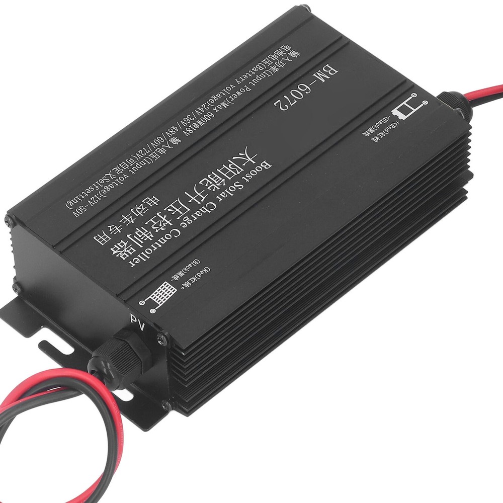 600W MPPT Boost Solar Controller 12-50V Input Step Up Controller.