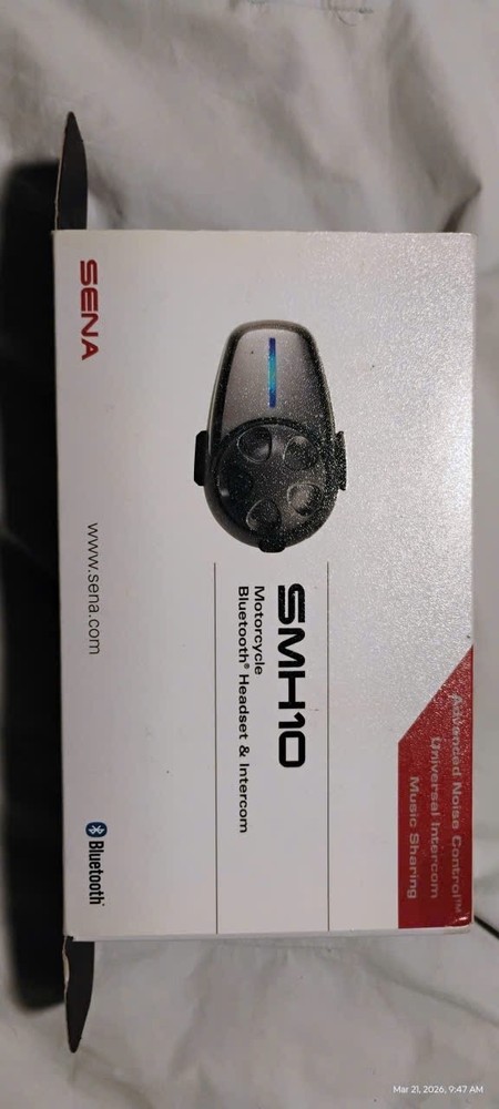 Sena SMH10, 2013 Motorcycle Bluetooth Headset and Intercom