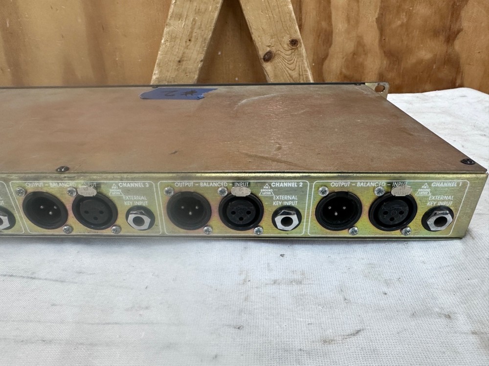 BSS DPR-504 #2, 4-Channel Noise Gate - Small Issue w/Release Controls - READ