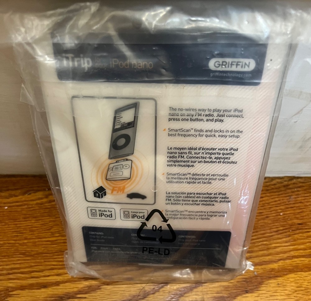 Griffin NA22039 iTrip FM Transmitter for iPod Nano (5th Generation) BRAND NEW