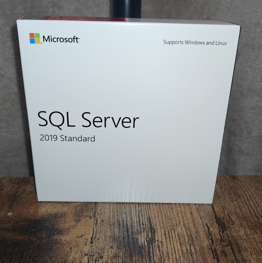 Microsoft SQL Server 2019 Standard - 10 CAL - Retail Box Pack (228-11548)