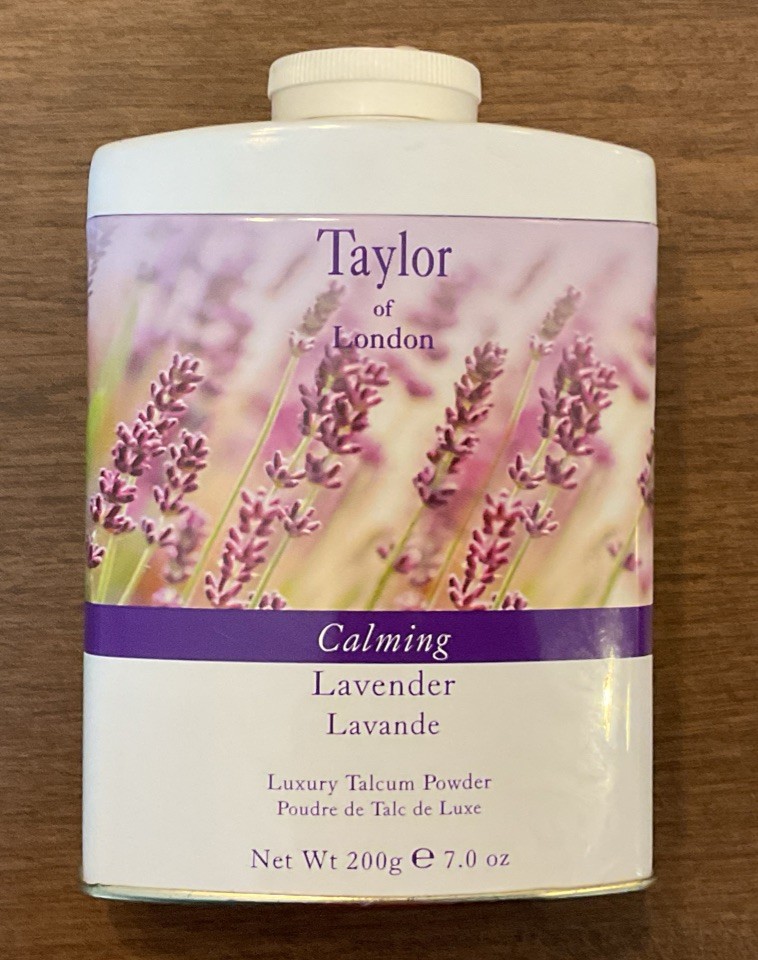 Taylor Of London Calming Luxury Talcum Powder 7 oz Can New Sealed