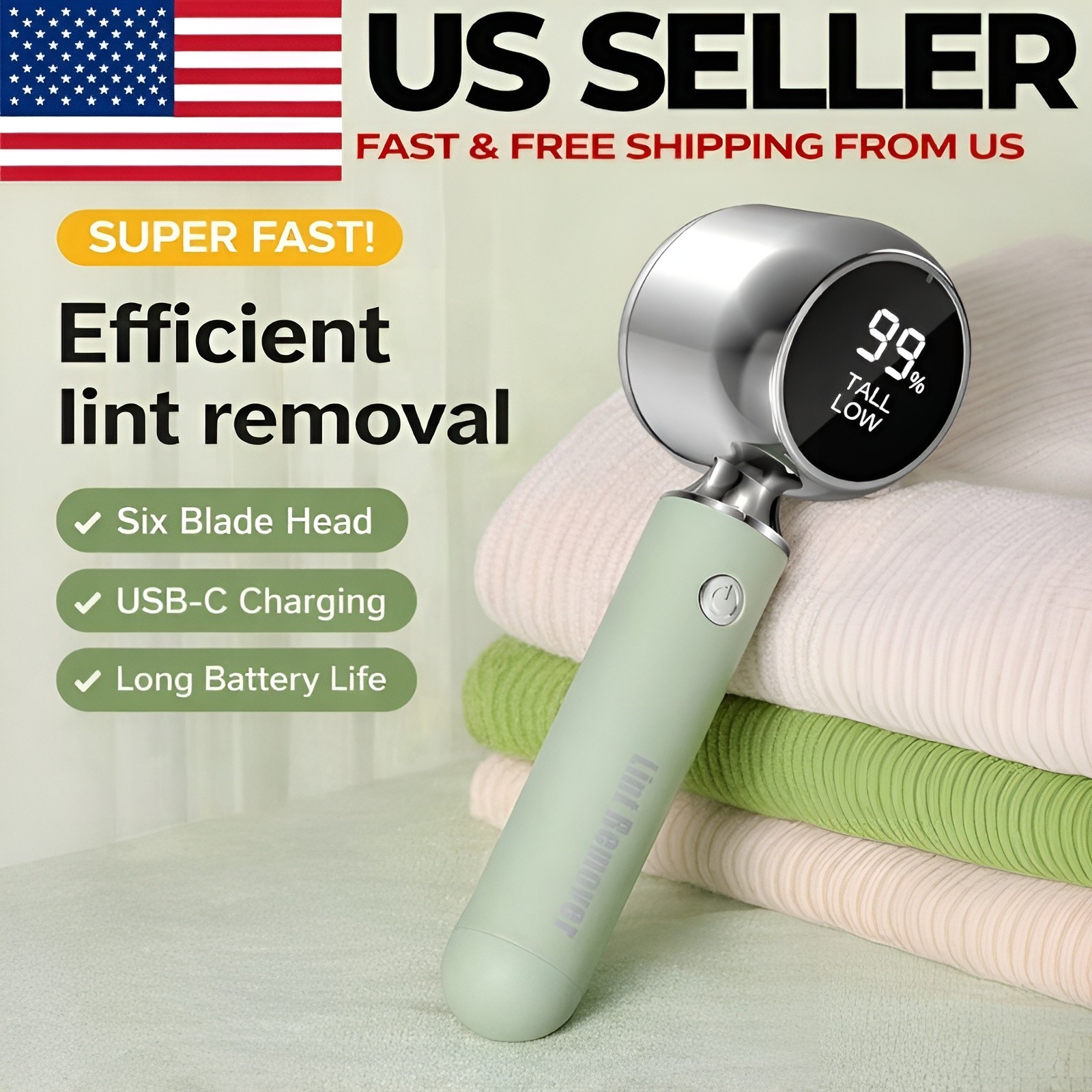 Fabric Shaver Lint Remover Sweater Shaver Clothes Shaver Fuzz Pilling Portable