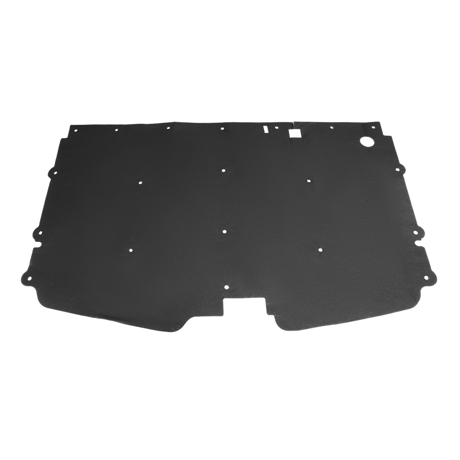 For 1988-98 Chevy GMC Truck Hood Insulation Pad 1/2" W/ Clips C1500 C2500 C3500