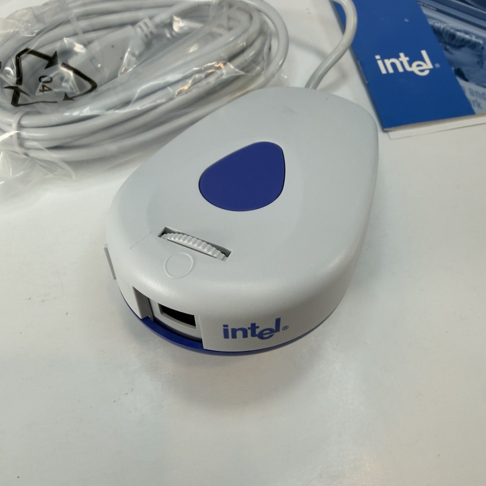 Intel PC Camera Pro Pack USB Video-In Complete Kit Boxed Vintage Webcam