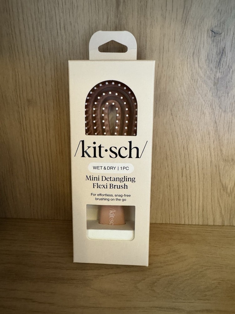 Kit-sch Mini Detangling Flexi Brush -  Terracotta