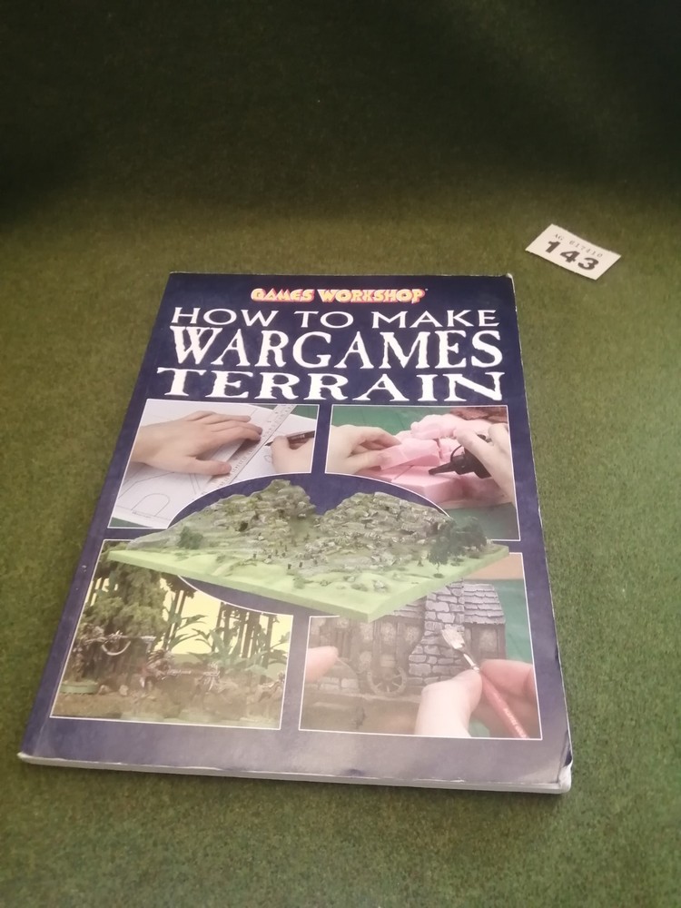 Games Workshop How to Make Wargames Terrain OOP Print Paperback Book
