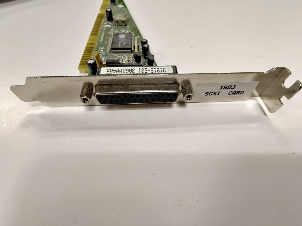 DTC 25-pin ISA External SCSI Controller 16D3 - Tested