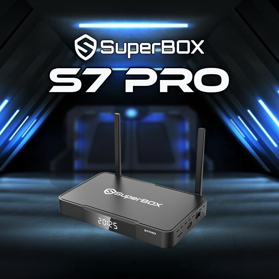 New Upgread SuperBOX S7 Pro - 7 Day Time Shift Android Streaming *Last 1 Left*