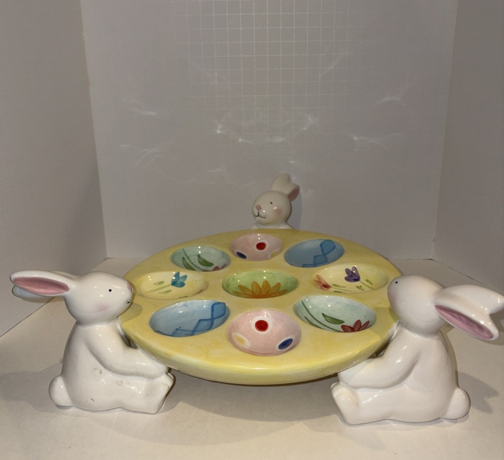 Easter Bunny Egg Tray