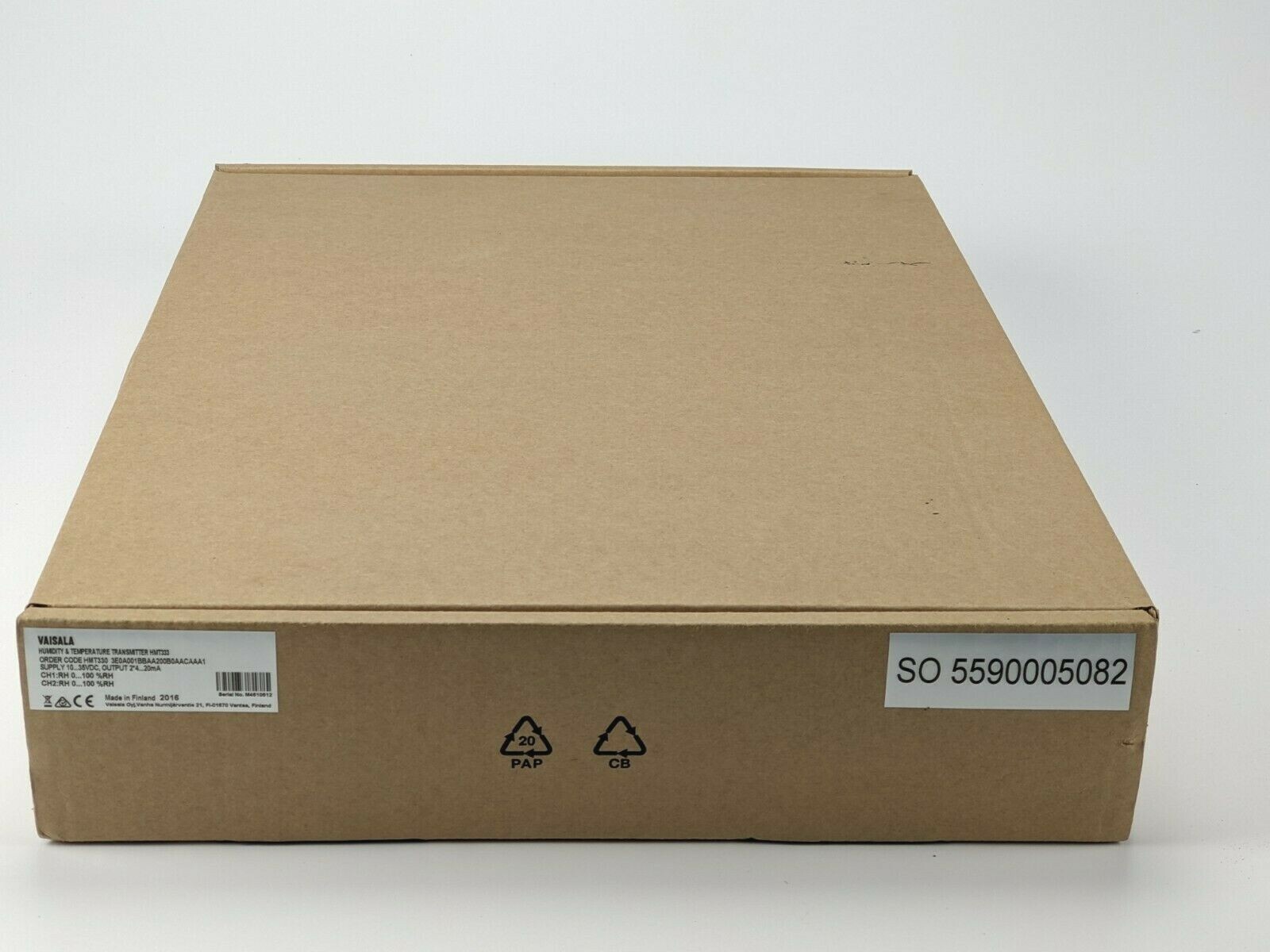 VAISALA HUMIDITY AND TEMPERATURE TRANSMITTER HMT333 HMT330 **NEW