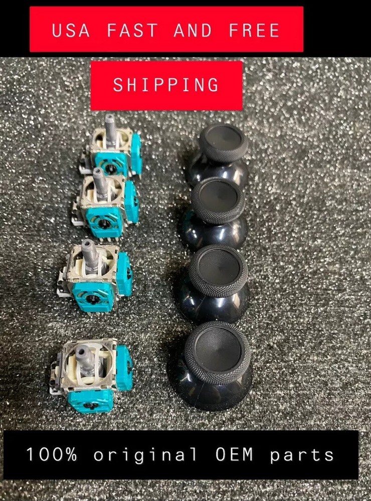 4 Pcs 3D Controller Joystick Axis Analog Sensor Module & Thumbstick for Xbox One