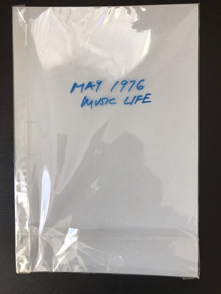 KISS ALIVE 1975 MAY 1976 JAPAN Rock & Roll Photo Mini PINUP Only 1 Available