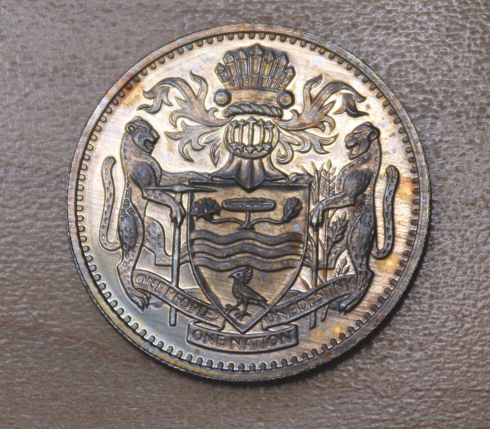 1967 Guyana 25 Cents
