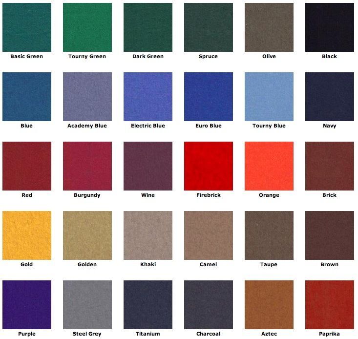 9' Basic Green ProLine Classic Billiard Pool Table Cloth Felt - SHIPS FAST!