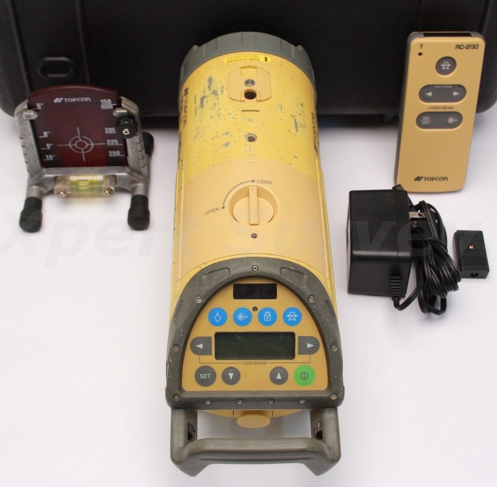 Topcon TP-L4AV Red Beam Pipe Laser