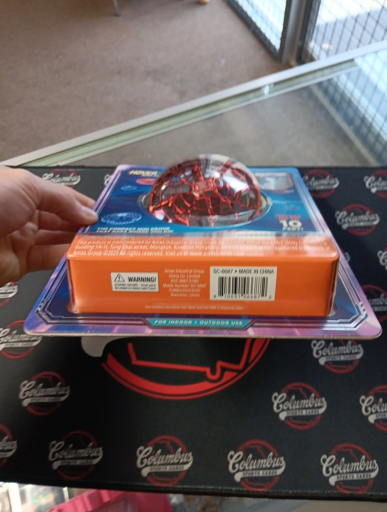 Hover Star Nano Motion Controlled UFO Toy Red