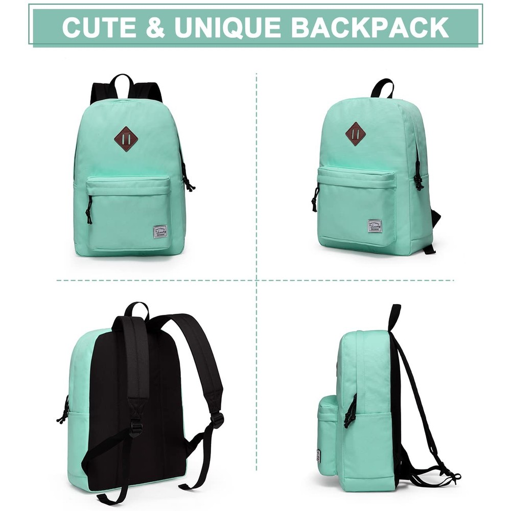 Leaper Leisure Backpack 3 Piece Set Aqua Blue