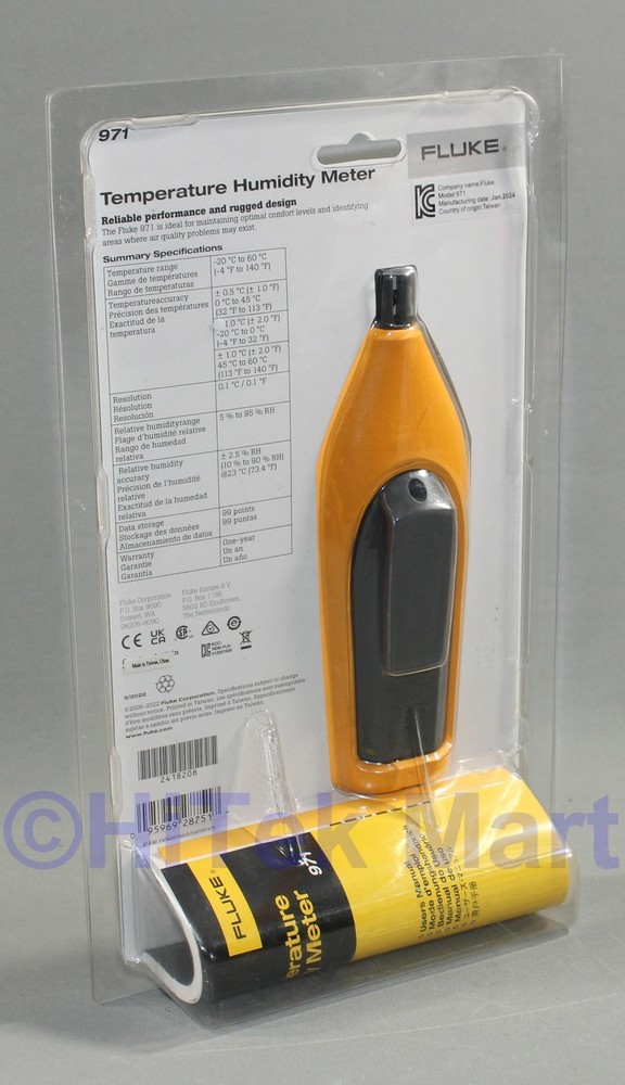 Fluke 971 Temperature Humidity Meter - Brand New