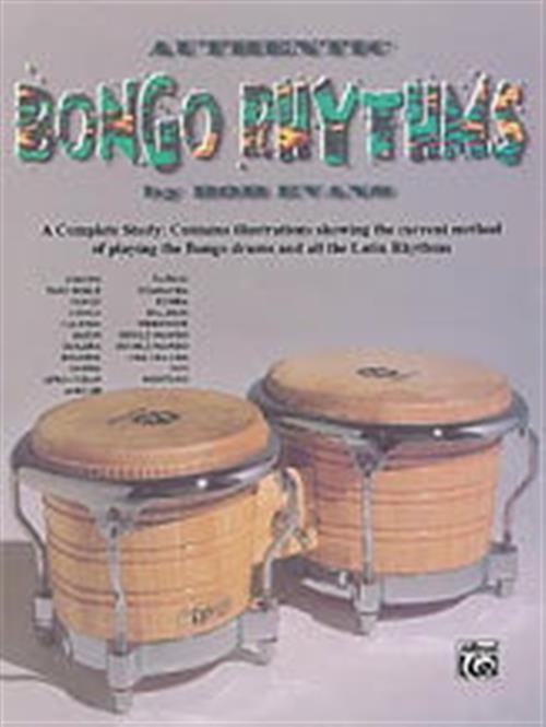 Authentic Bongo Rhythms (Revised) - by Bob Evans - 00-HAB00014A