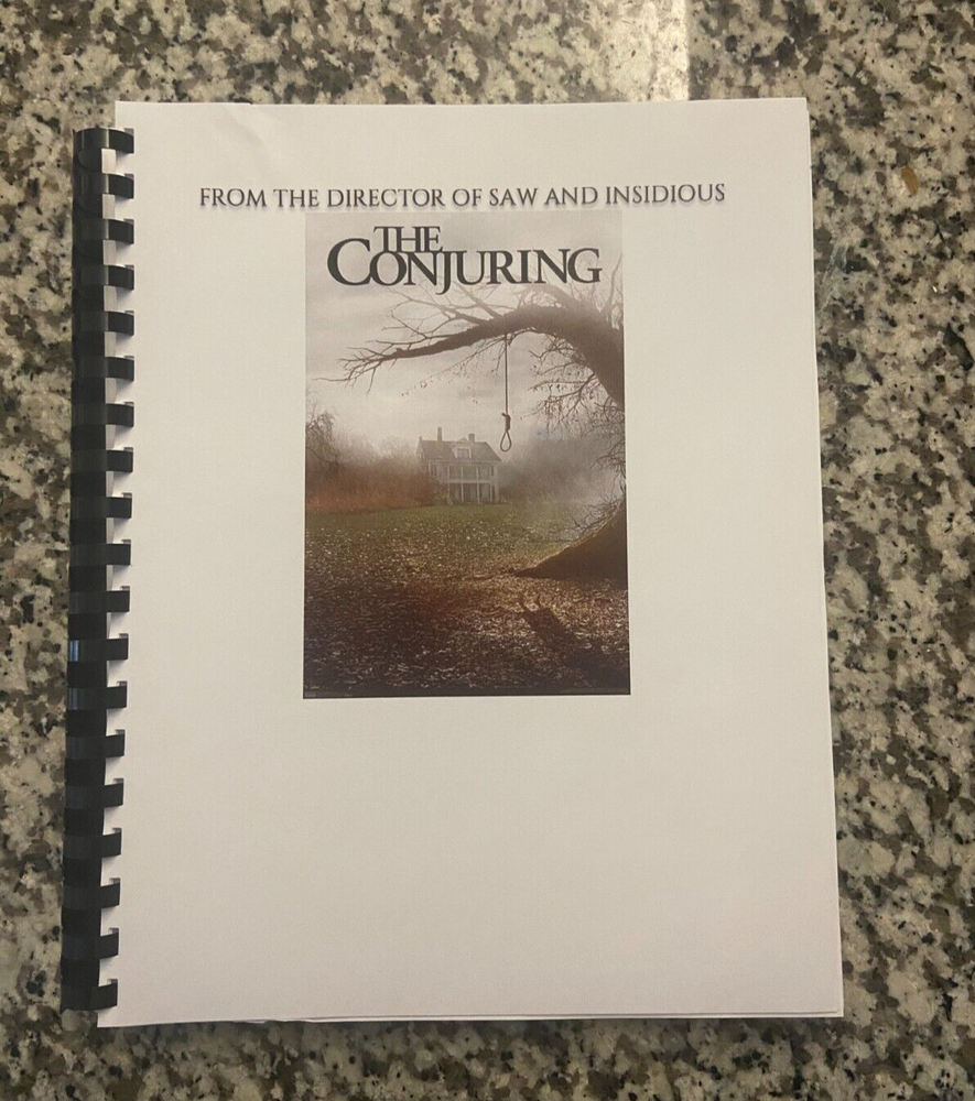 The Conjuring Horror Movie Full Script Screenplay Reprint