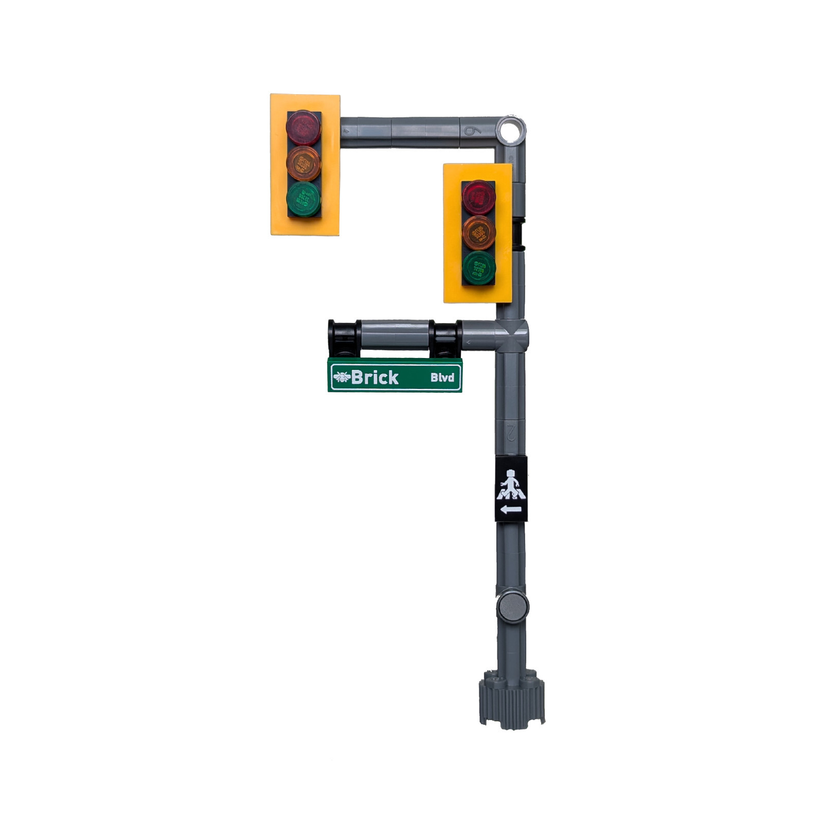 Traffic Lights for L City - Double Light - Custom Printed