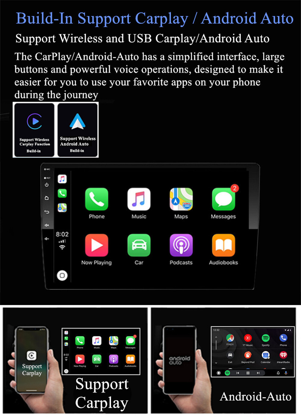 9" Stereo Radio Android GPS Wifi For Hyundai Genesis Coupe 2009-2012 w/ Carplay