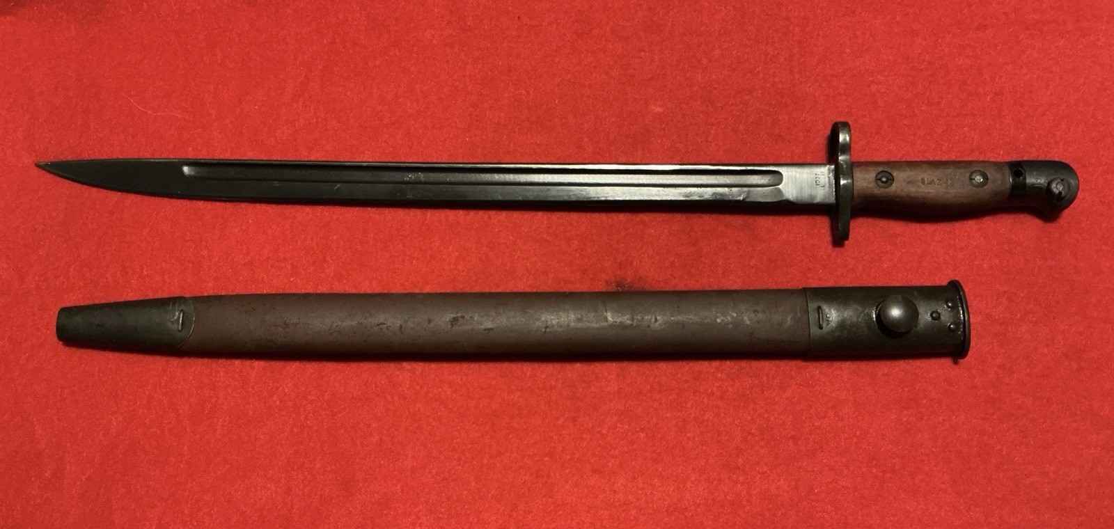 AUSTRALIA LITHGOW MODEL 1907 SWORD BAYONET FOR ENFIELD SMLE