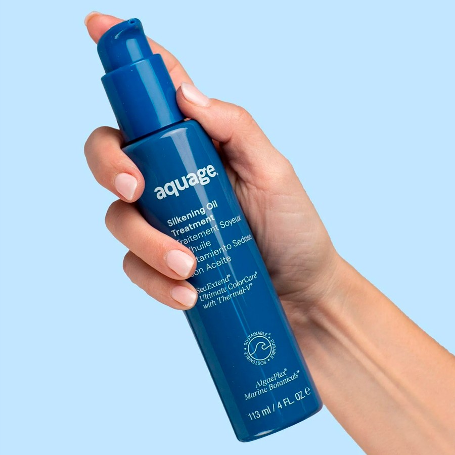 Aquage SeaExtend Silkening Oil Treatment, 4 oz
