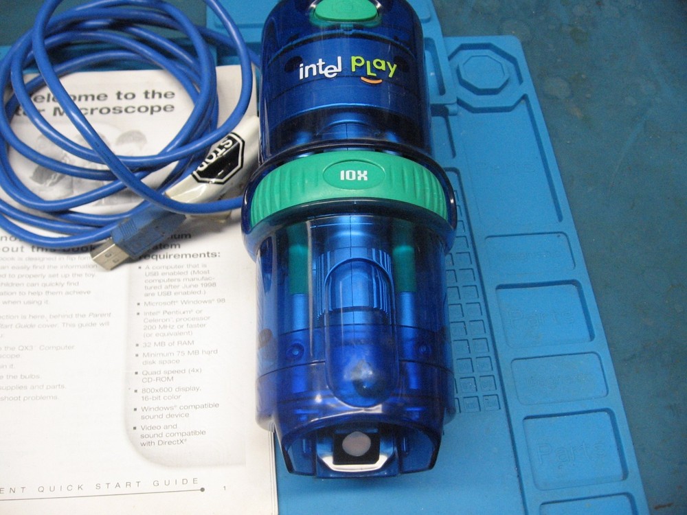 Intel Play QX3 Computer Microscope - No Base