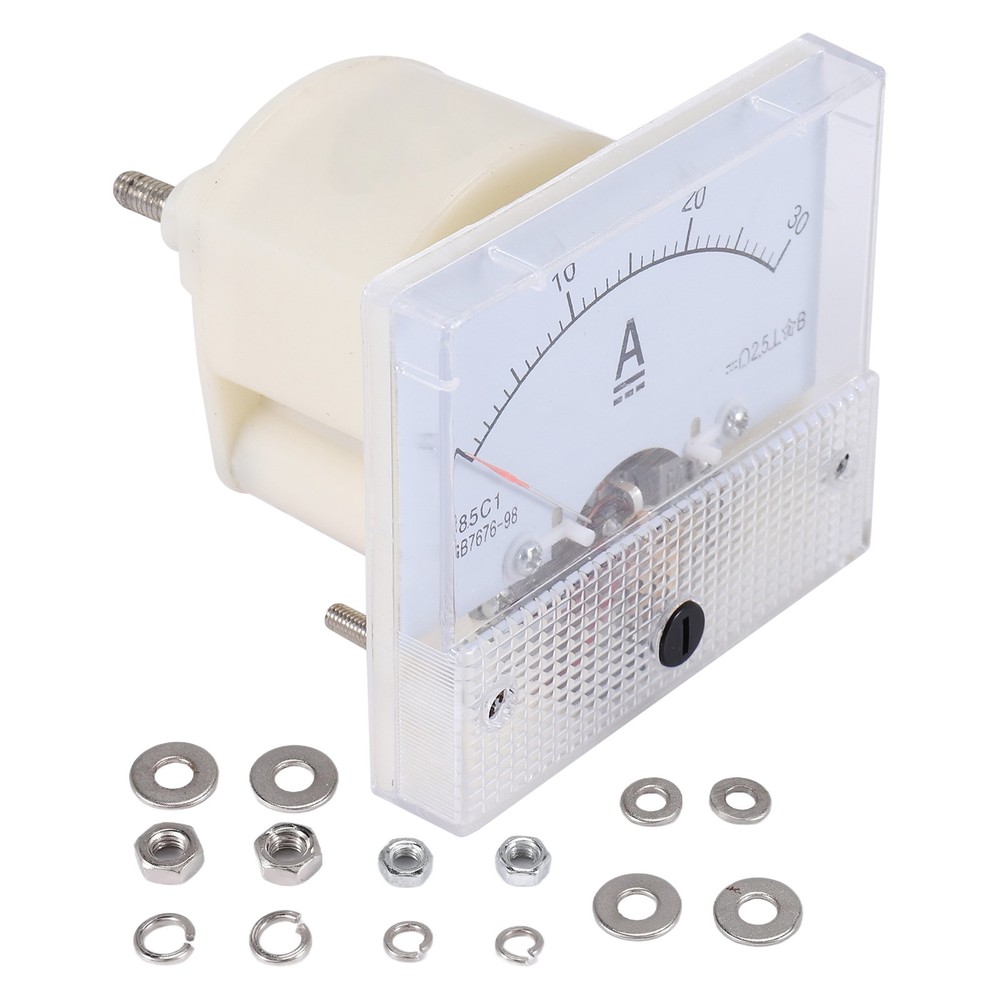 85C1-A DC Current Analog Amp Meter Switchboard Meter 30A Ampe4515