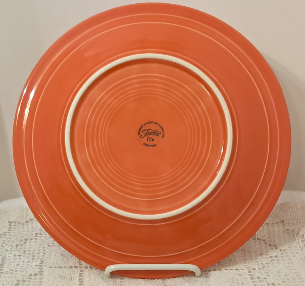 FIESTAWARE PERSIMMON 10 1/2" DINNER PLATE