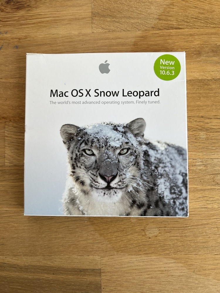 Apple Snow Leopard Mac OS x 10.6.3