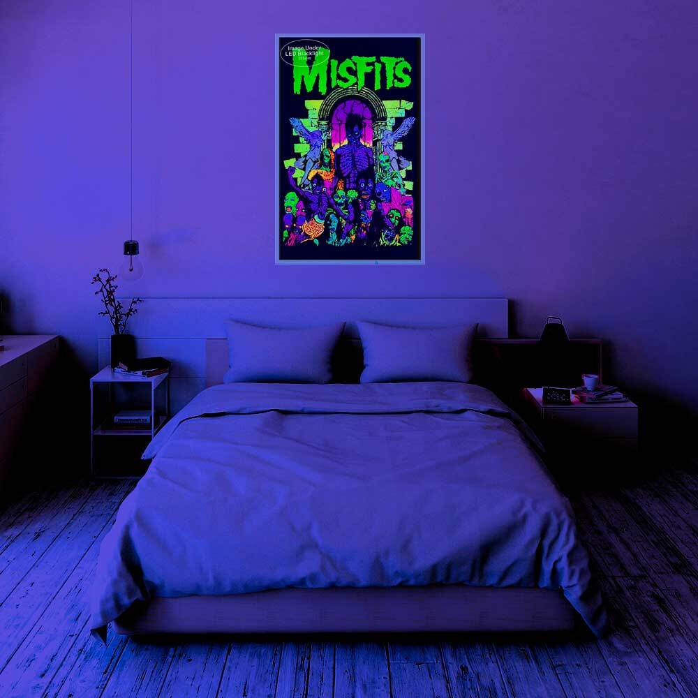 Misfits Earth A.D. Blacklight Poster 23" x 35"