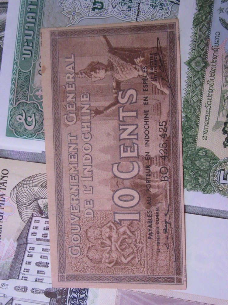 ELEPHANT banknote set 11 notes ALL NEW NOTES Burma Lao Uganda