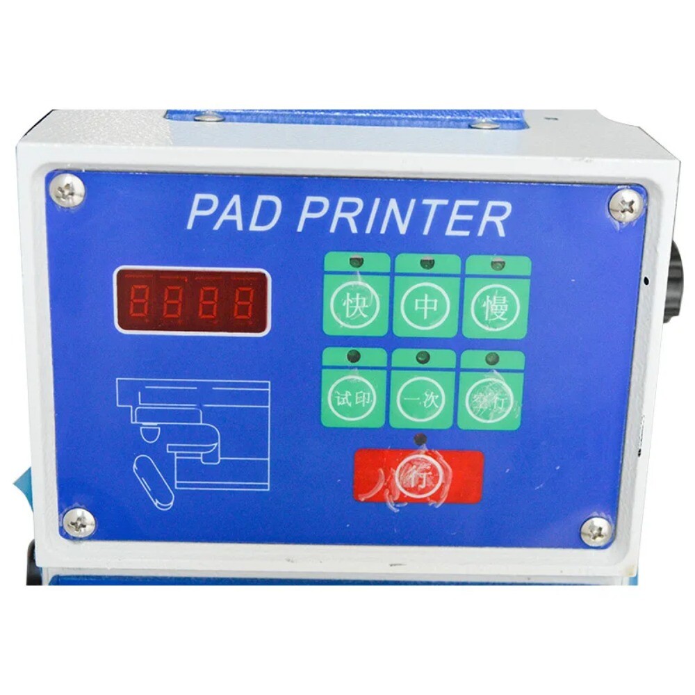 GB-C5 Double Printing Head Two-colour Pad Printing Machine Coding Machine
