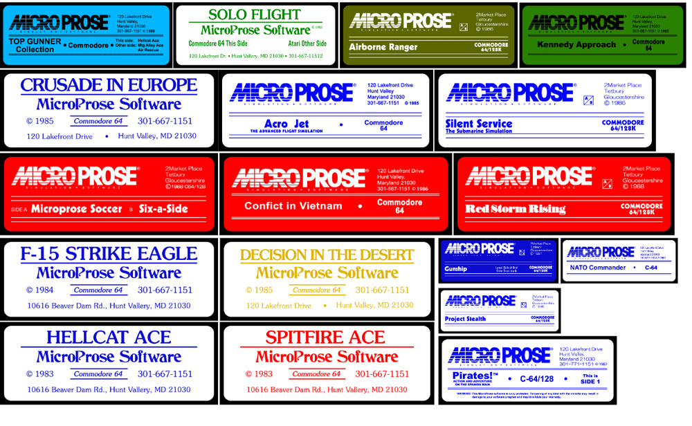 Commodore 64 Games on Floppy Disks / Read Description