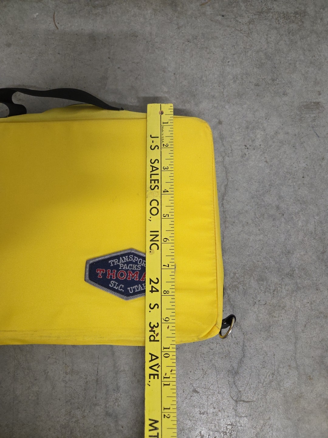 Thomas Transport Packs Medication Bag EMS Yellow Insert Organizer Pediatric